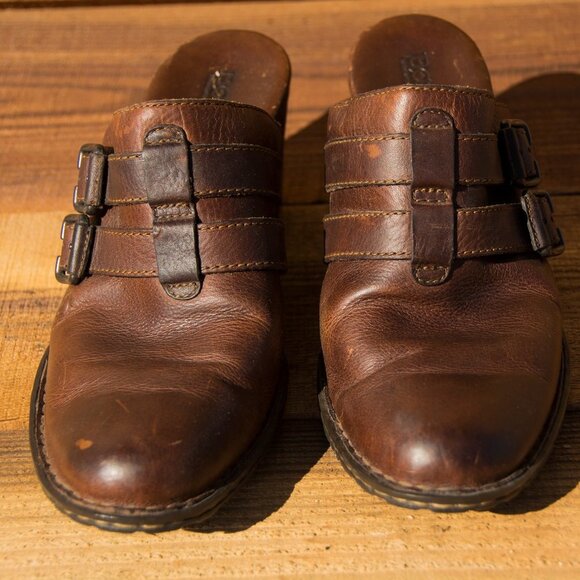 Born Leather Mule Slip On 10 - Picture 8 of 8